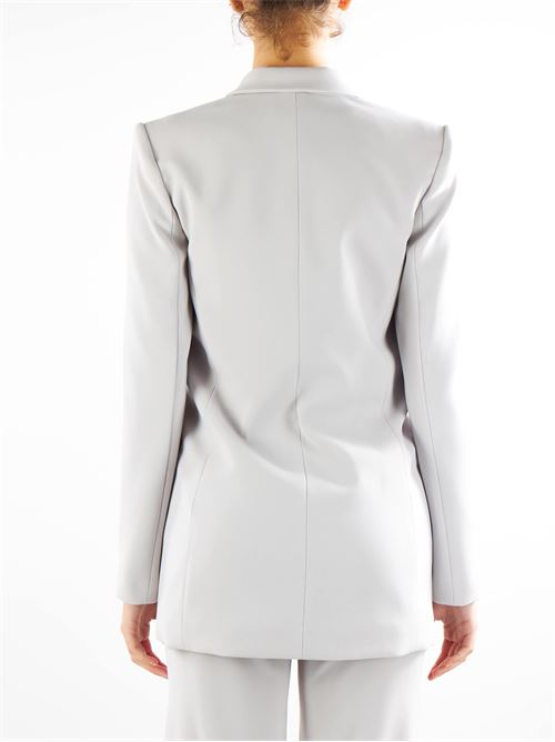 Trouser suit in crêpe fabric Elisabetta Franchi ELISABETTA FRANCHI | Tailleur | TP00141E2155